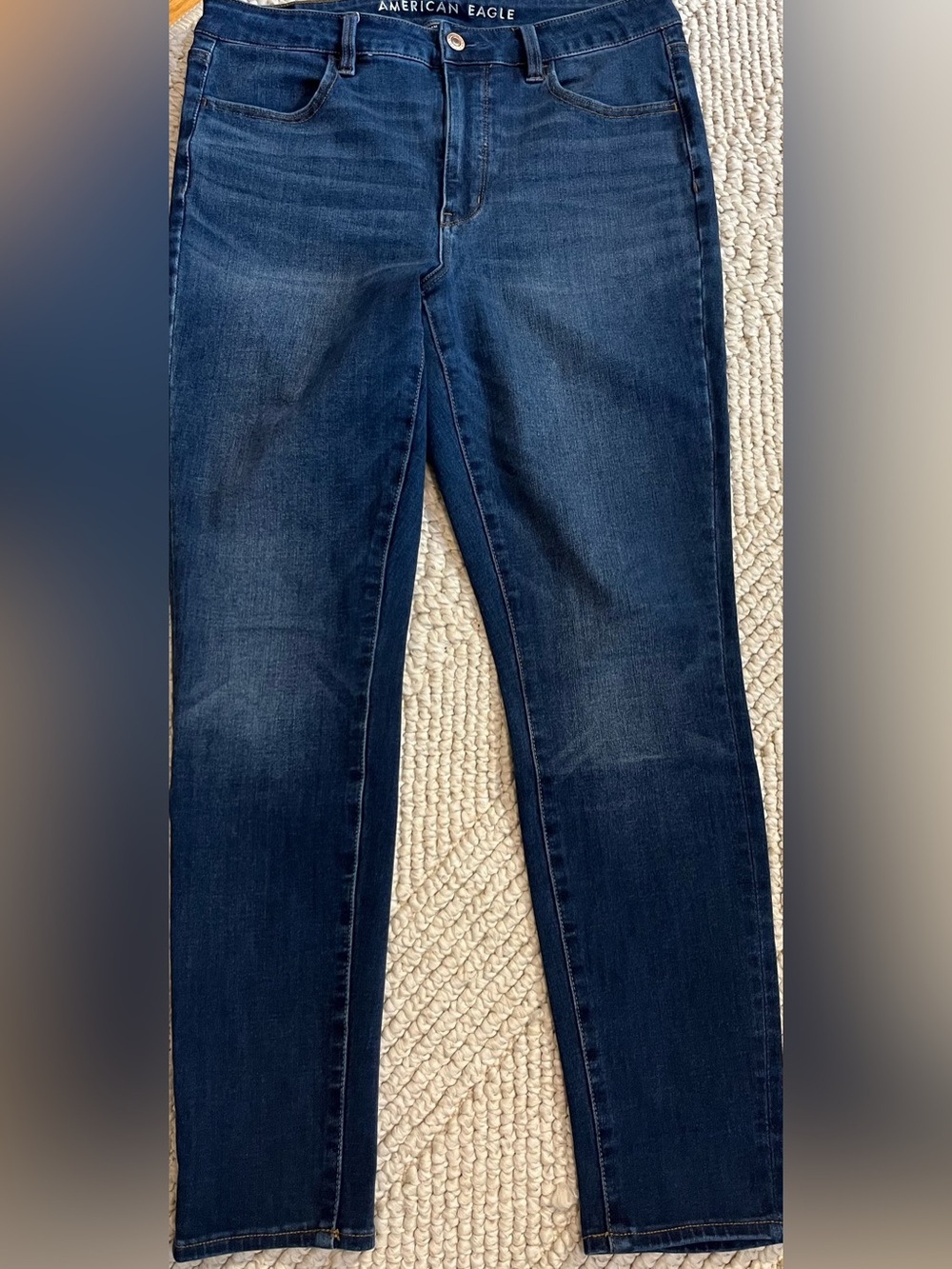 American Eagle Outfitters Navy Blue Women's Skinny Jeans